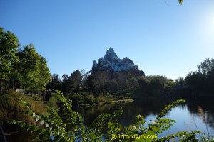 View of Everest from the course